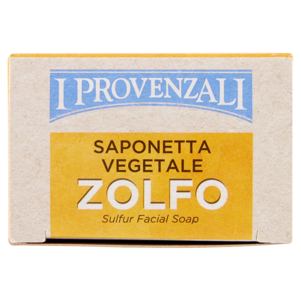 I Provenzali Saponetta Vegetale Zolfo Purificante 100 g
